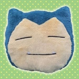 Snorlax Pokemon Face Cushion